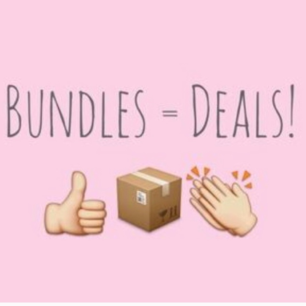 Make yourself a bundle for a discount! 🛍